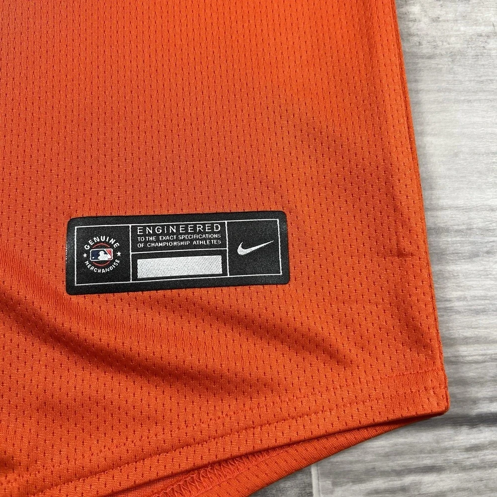 Nike Alex Bregman Jersey Orange Houston Astros #2 Youth Medium (10/12) $125 MSRP